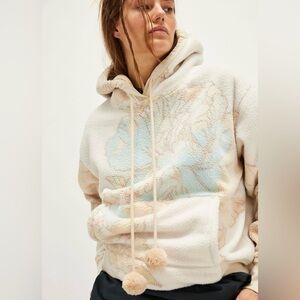 Free People Pastel Tie-Dye Hoodie